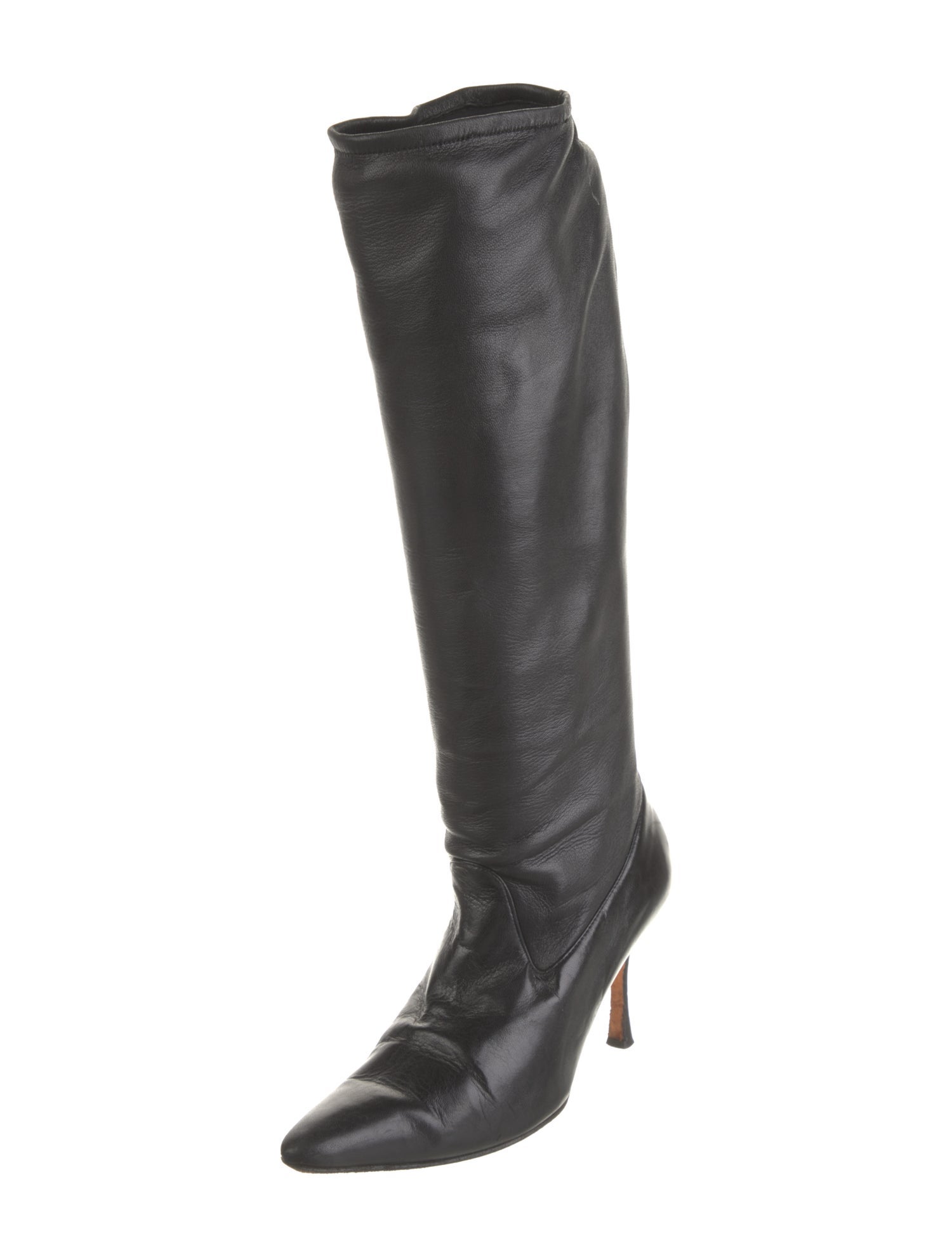 Manolo Blahnik Leather Boots