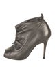 Manolo Blahnik Leather Lace-Up Boots