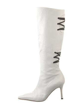 Manolo Blahnik Leather Boots
