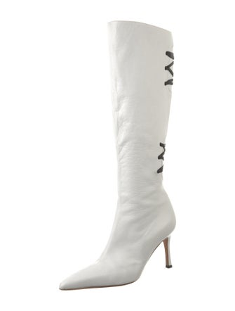 Manolo Blahnik Leather Boots
