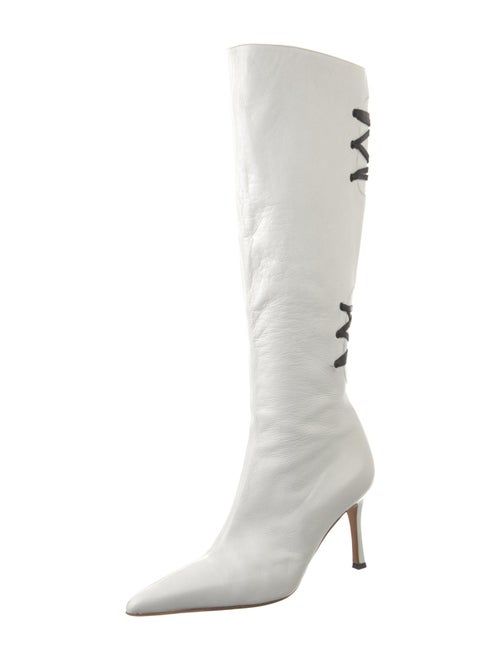 Manolo Blahnik Leather Boots