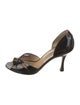 Manolo Blahnik Patent Leather Sandals
