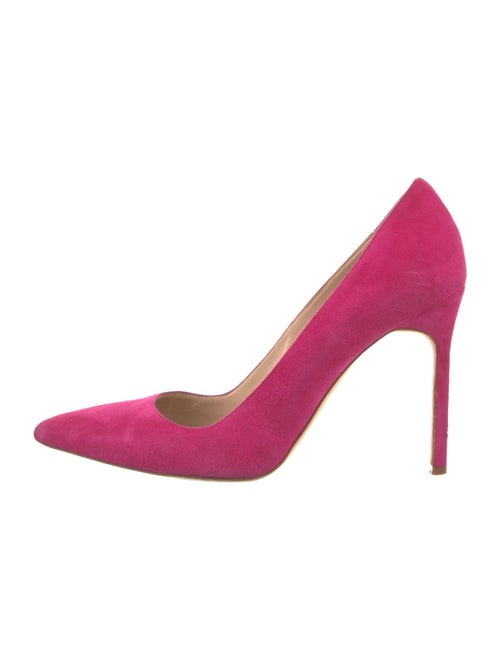Manolo Blahnik Suede Pumps