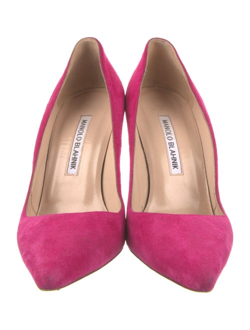 Manolo Blahnik Suede Pumps