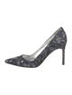 Manolo Blahnik Printed Pumps