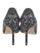 Manolo Blahnik Printed Pumps