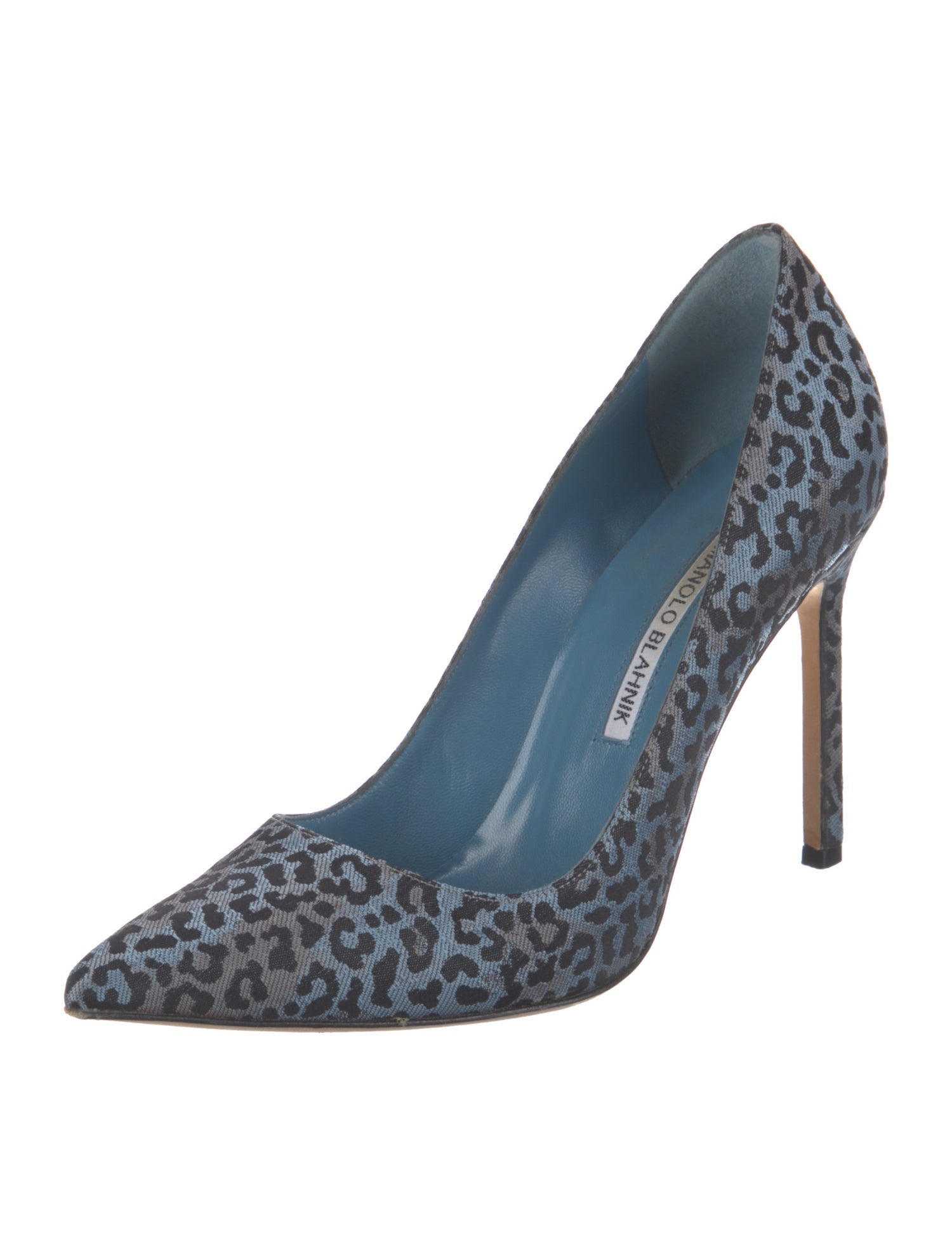 Manolo Blahnik Animal Print Pumps