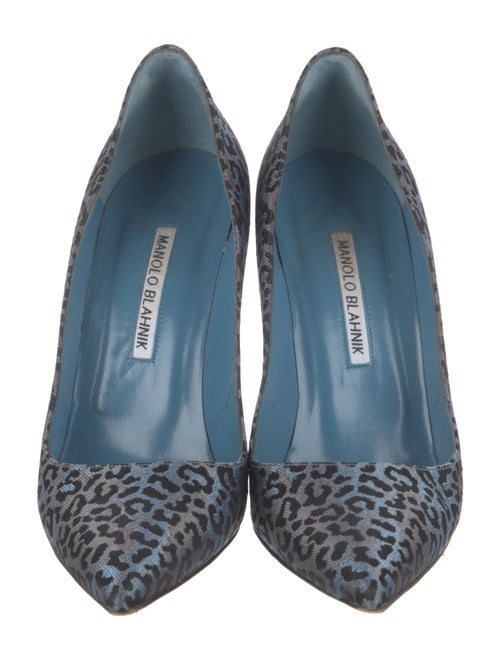 Manolo Blahnik Animal Print Pumps