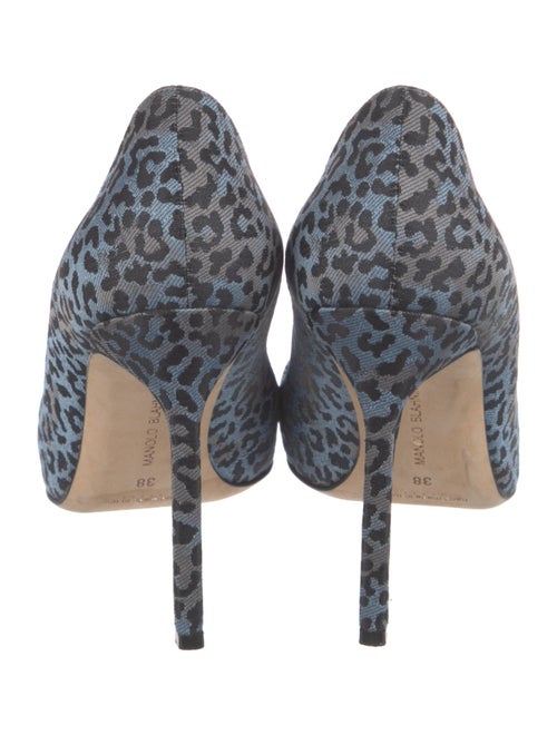 Manolo Blahnik Animal Print Pumps