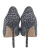 Manolo Blahnik Animal Print Pumps