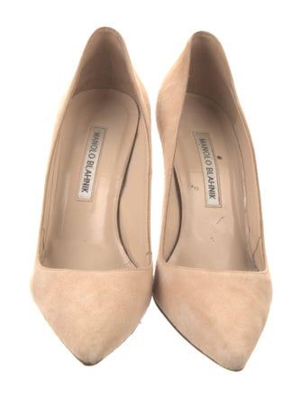 Manolo Blahnik Suede Pumps