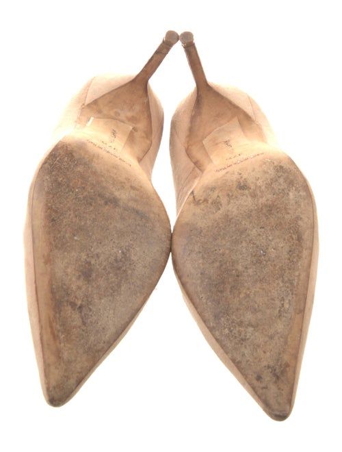 Manolo Blahnik Suede Pumps