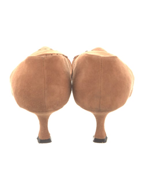 Manolo Blahnik Suede Pumps