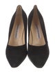 Manolo Blahnik Suede Pumps