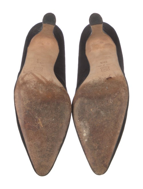 Manolo Blahnik Suede Pumps