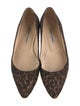 Manolo Blahnik Mesh Animal Print Flats