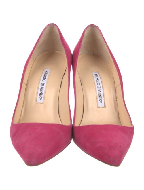 Manolo Blahnik Suede Pumps