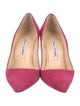 Manolo Blahnik Suede Pumps