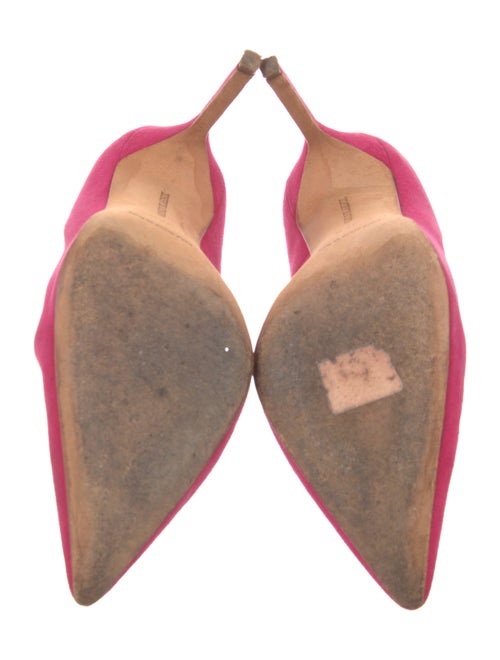 Manolo Blahnik Suede Pumps