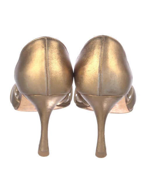 Manolo Blahnik Leather Sandals