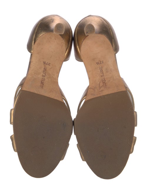 Manolo Blahnik Leather Sandals