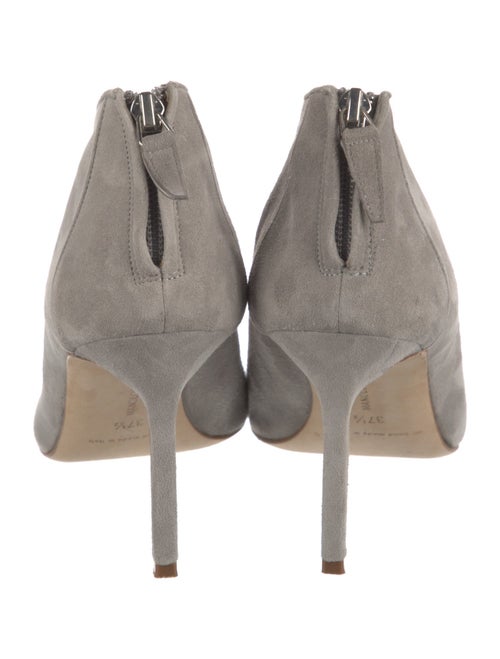 Manolo Blahnik Suede Mules