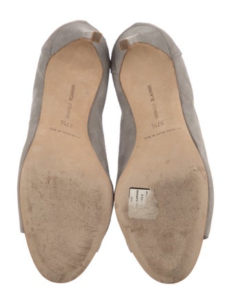 Manolo Blahnik Suede Mules
