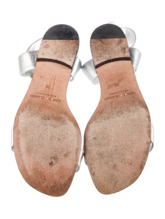 Manolo Blahnik Patent Leather Slides