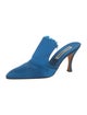 Manolo Blahnik Satin Mules