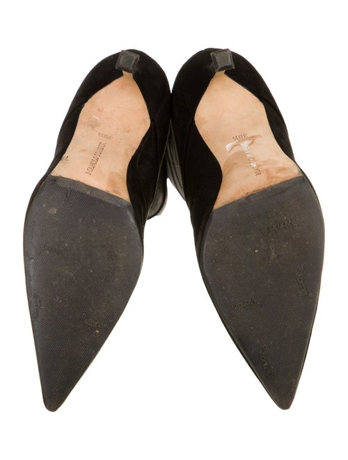 Manolo Blahnik Suede Boots