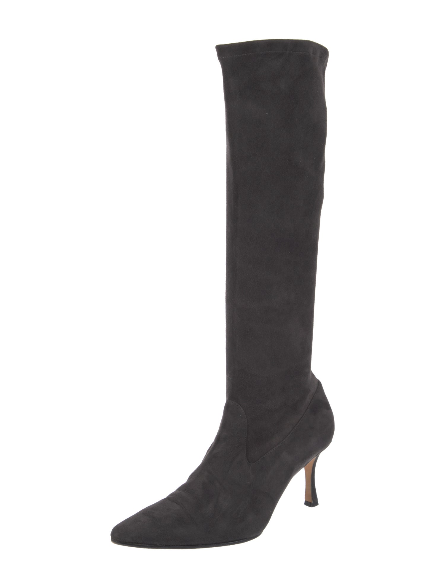 Manolo Blahnik Suede Boots