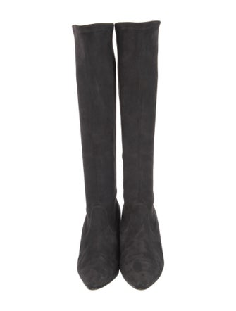 Manolo Blahnik Suede Boots