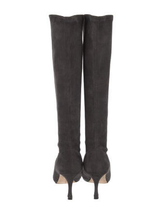 Manolo Blahnik Suede Boots