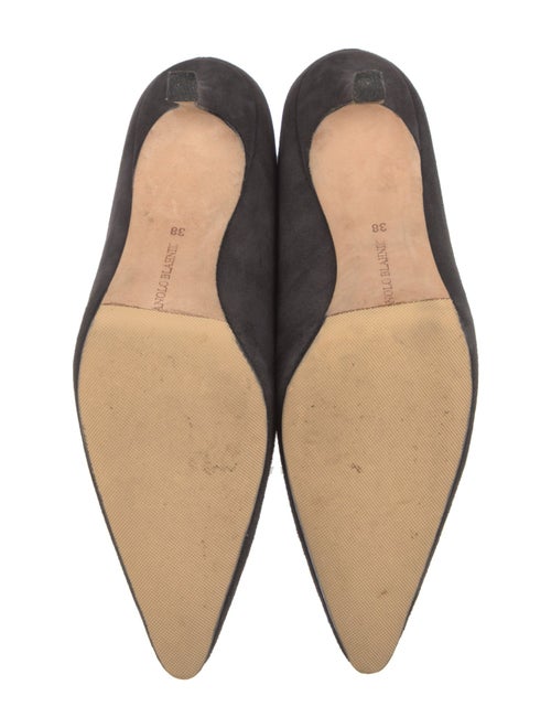 Manolo Blahnik Suede Boots