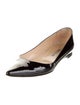 Manolo Blahnik Patent Leather Ballet Flats