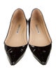 Manolo Blahnik Patent Leather Ballet Flats