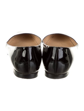 Manolo Blahnik Patent Leather Ballet Flats