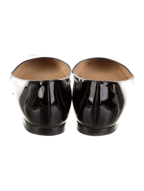 Manolo Blahnik Patent Leather Ballet Flats