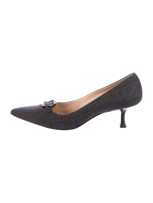Manolo Blahnik Wool Pumps