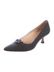 Manolo Blahnik Wool Pumps