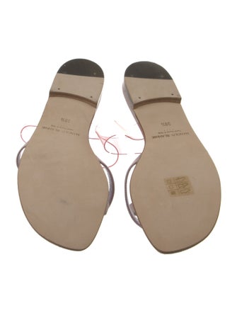 Manolo Blahnik Suede Slides