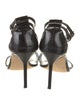 Manolo Blahnik Patent Leather T-Strap Sandals