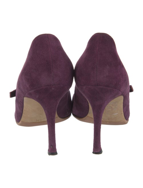 Manolo Blahnik Suede Pumps