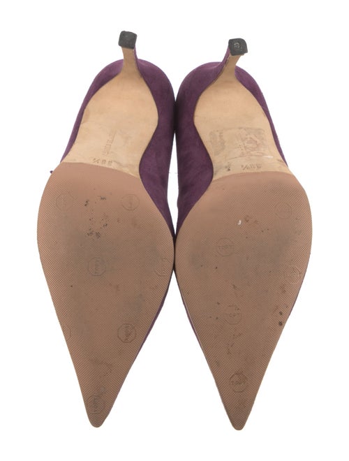 Manolo Blahnik Suede Pumps