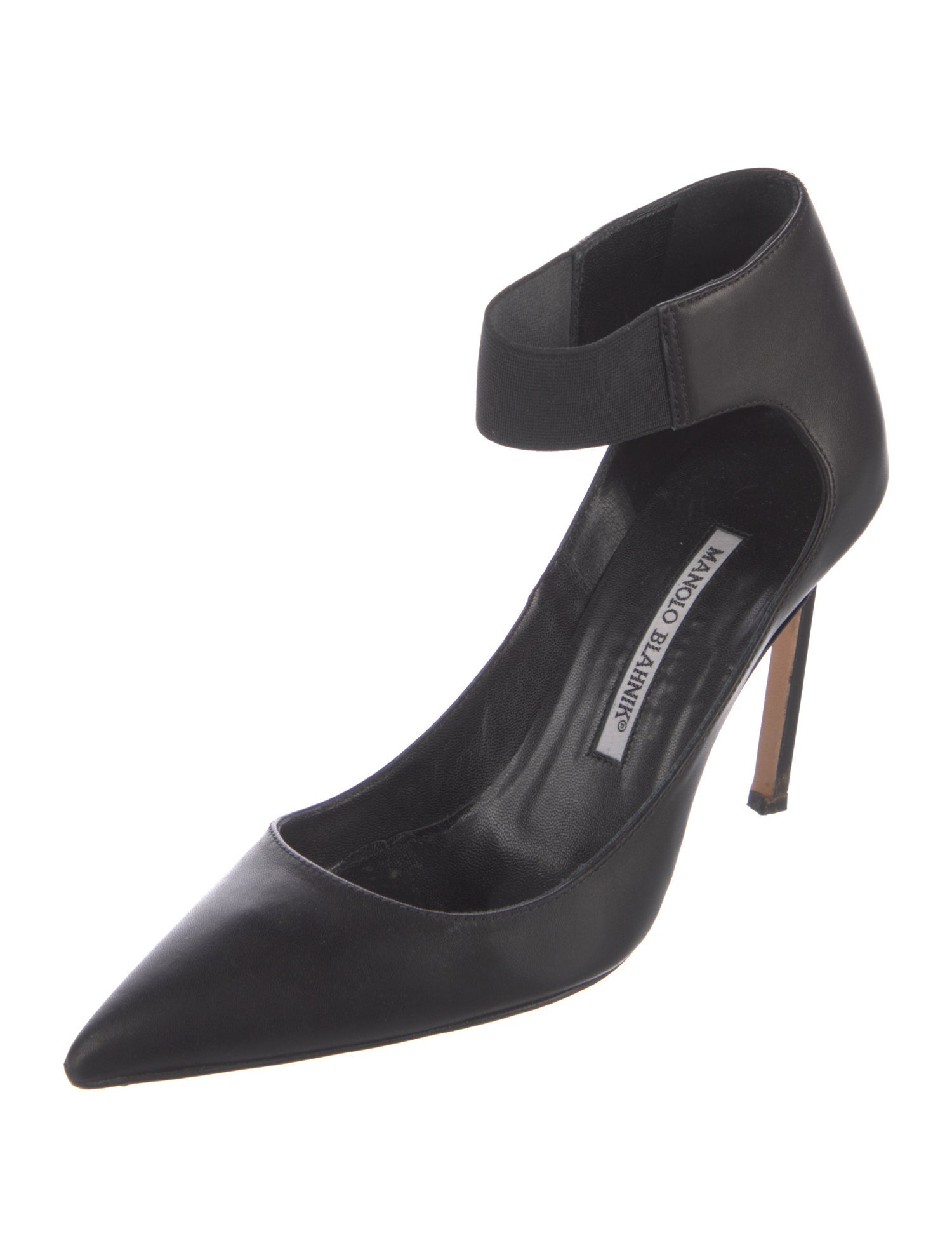 Manolo Blahnik Leather Pumps