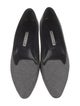 Manolo Blahnik Wool Flats