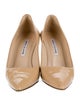 Manolo Blahnik Patent Leather Pumps