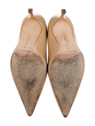 Manolo Blahnik Patent Leather Pumps