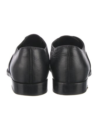 Manolo Blahnik Leather Oxfords