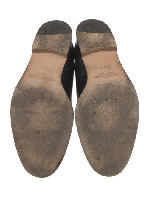 Manolo Blahnik Leather Oxfords